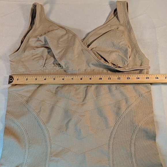 Sankom Support and Posture Bra Swiss Womens XXXL Nude Beige Skin Shaping Vest - Picture 8 of 12